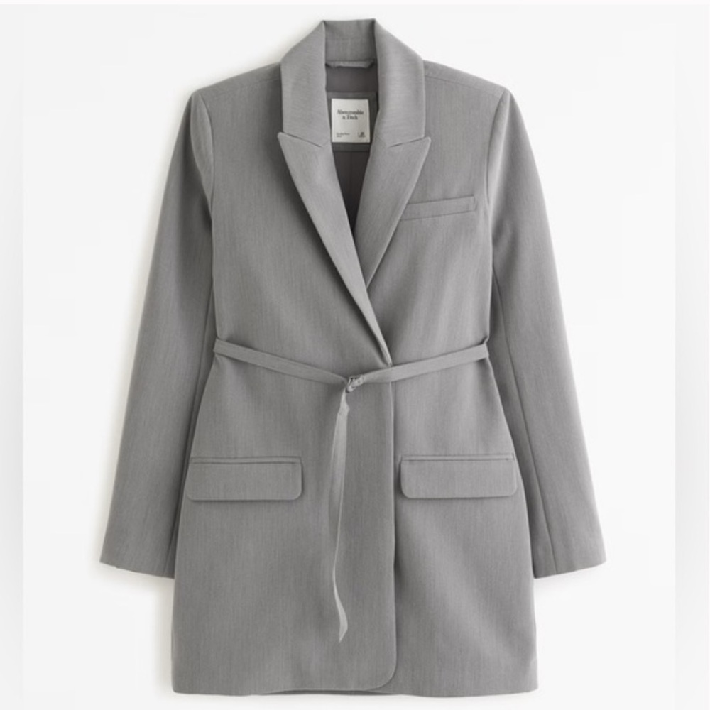Abercrombie Side Tie Blazer Dress